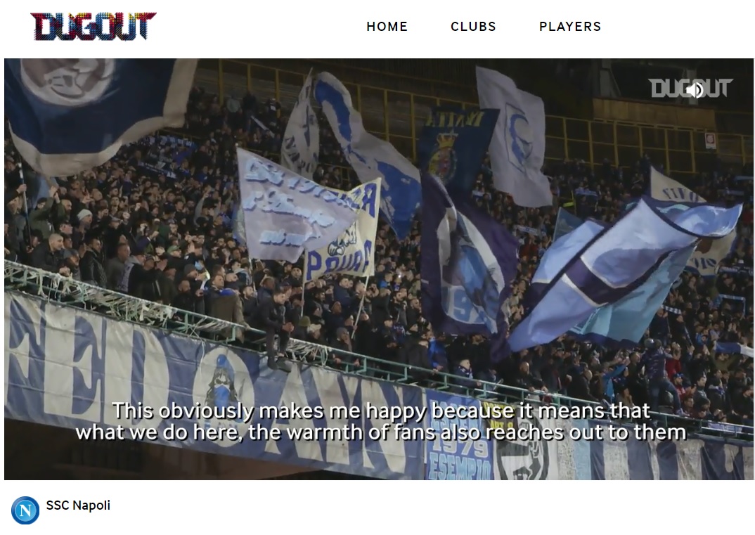 Napoli – A Football City: il documentario in cinque puntate su Dugout Napoli – A Football City: il documentario in cinque puntate su Dugout