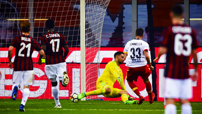 Storico Benevento, Iemmello sbanca San Siro: Milan battuto 1-0
