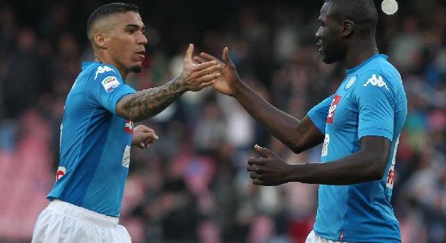 Allan e Koulibaly nella top 11 Uefa della Serie A