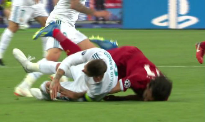 Sergio Ramos su Salah, un’intimidazione che ha deciso la Champions