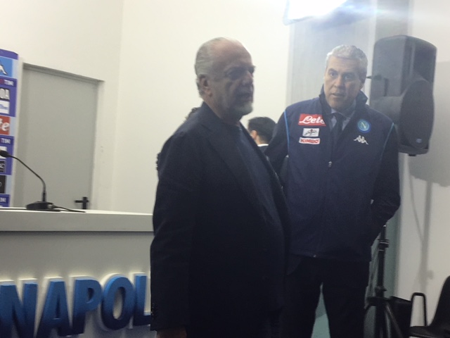 De Laurentiis: «Sì, sono contento del secondo posto. Che devo fare, andare a rubare?»