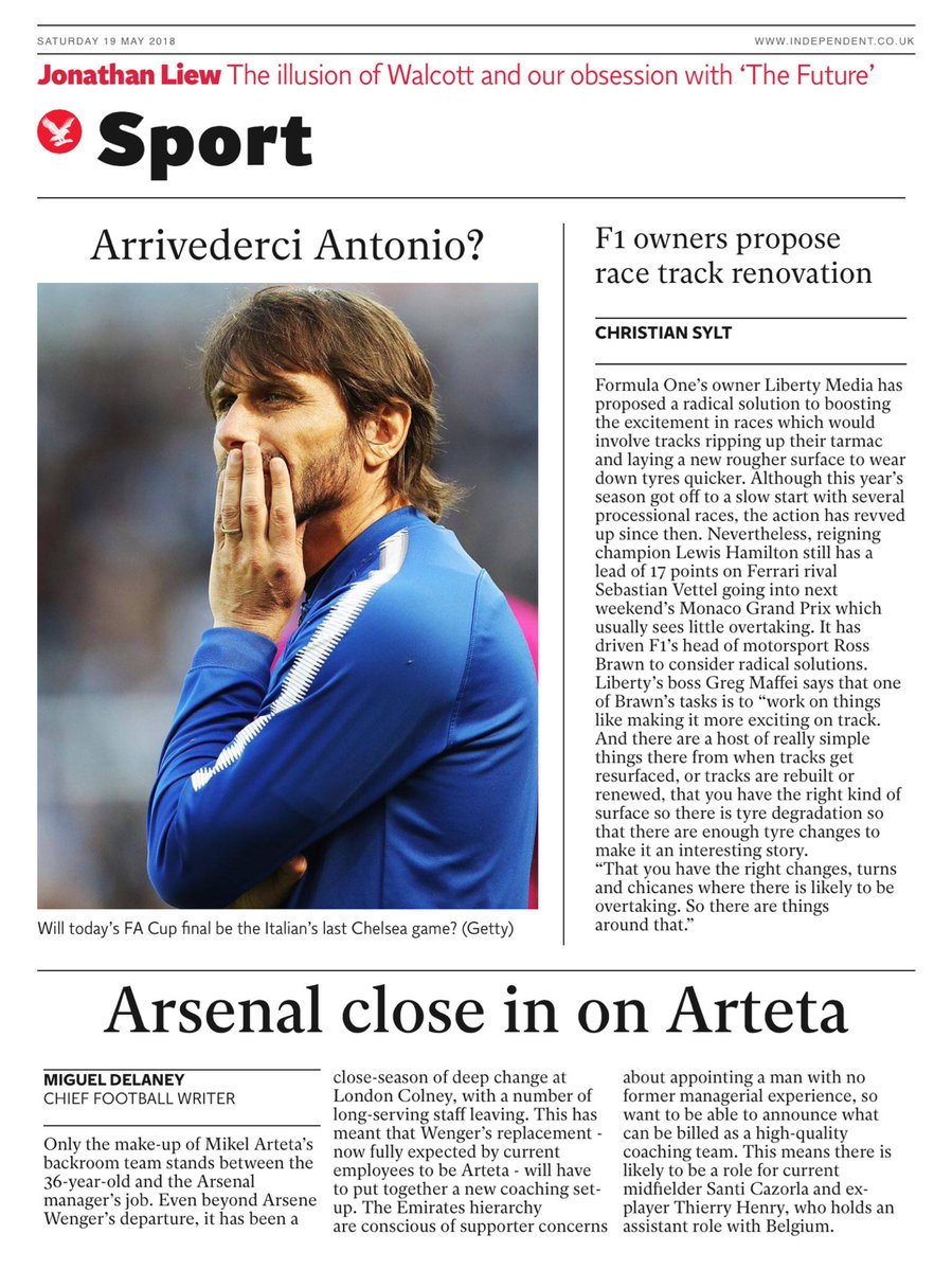 Oggi la finale di FA Cup, potrebbe essere l’addio di Conte al Chelsea Oggi la finale di FA Cup, potrebbe essere l’addio di Conte al Chelsea