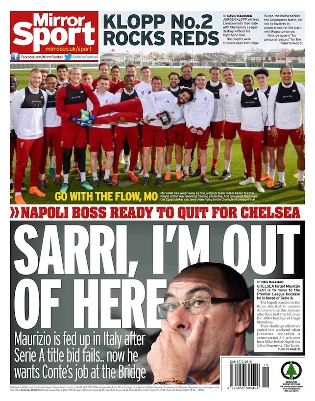 Sarri al Chelsea