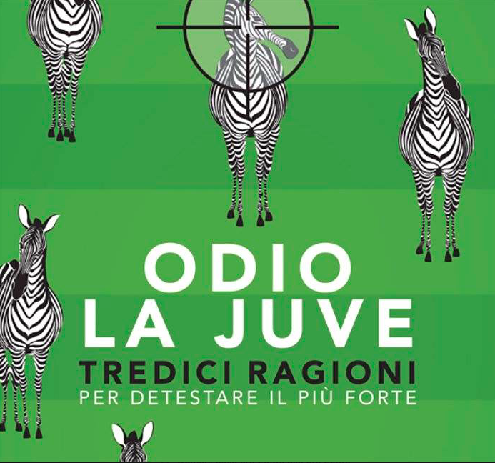 Stasera a Napoli la presentazione del libro “Odio la Juve”