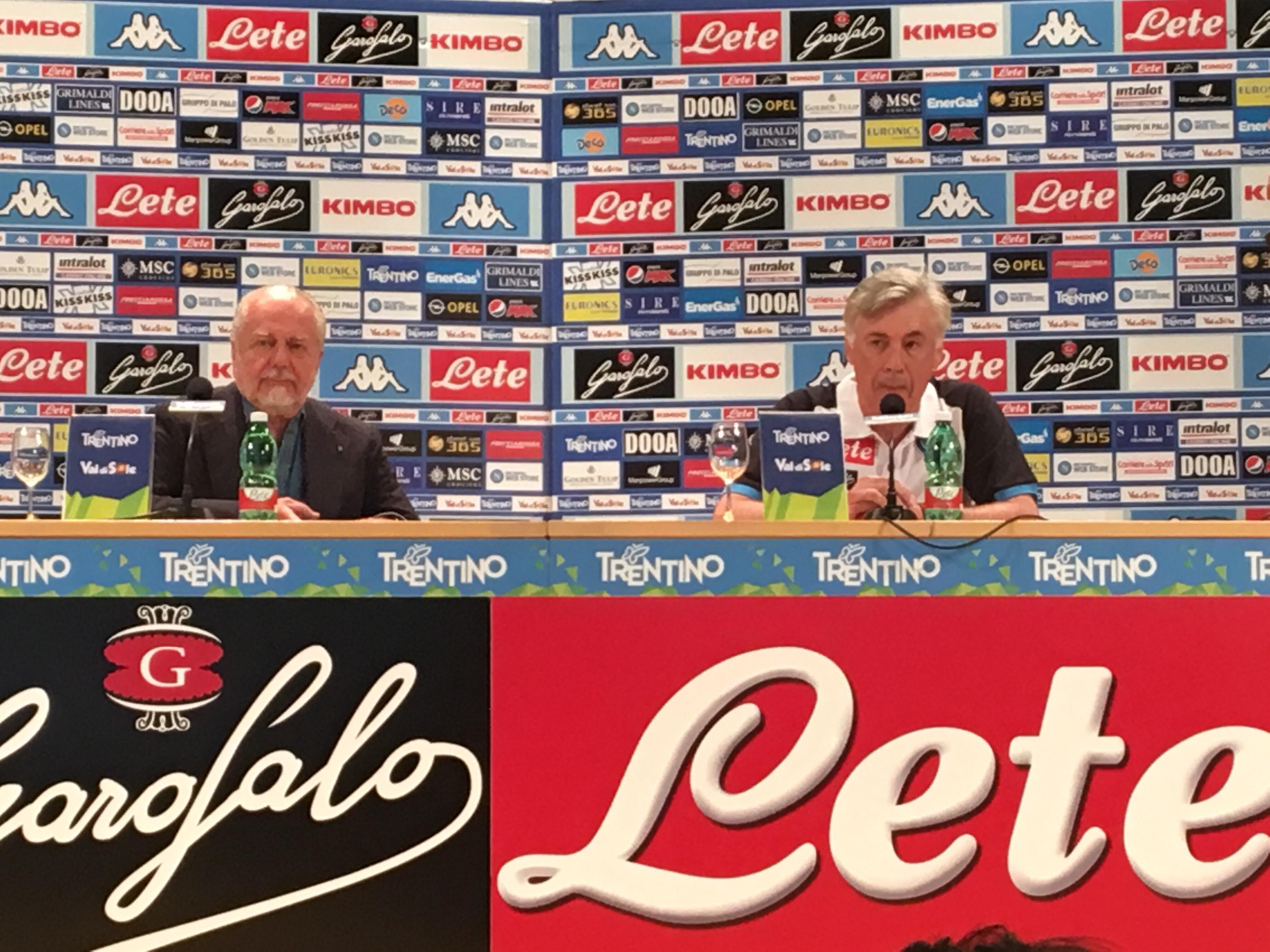 Ancelotti: «Ho scelto il Napoli perché è una squadra molto competitiva»