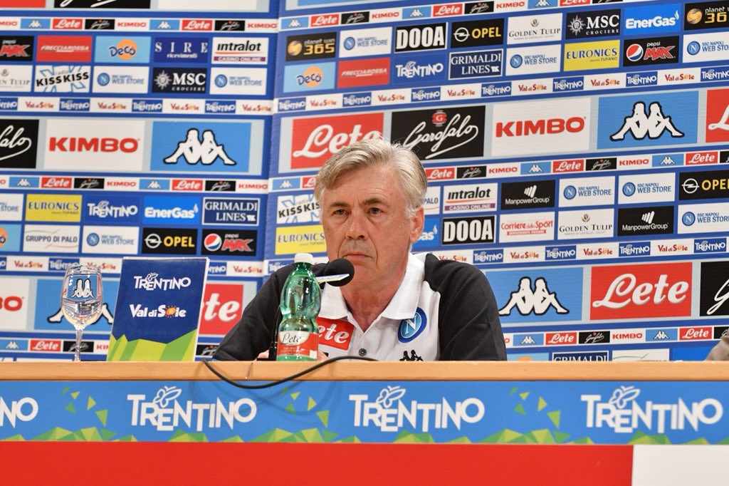 Ancelotti: «Il Napoli ha fatto il mercato che voleva fare»