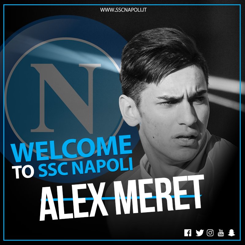 Ufficiale: Meret è un nuovo calciatore del Napoli