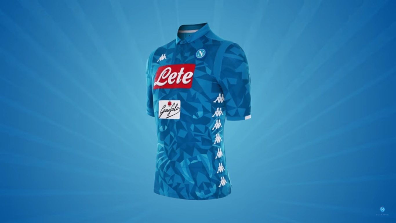 La maglia del Napoli per la stagione 2018/2019 – VIDEO E FOTO