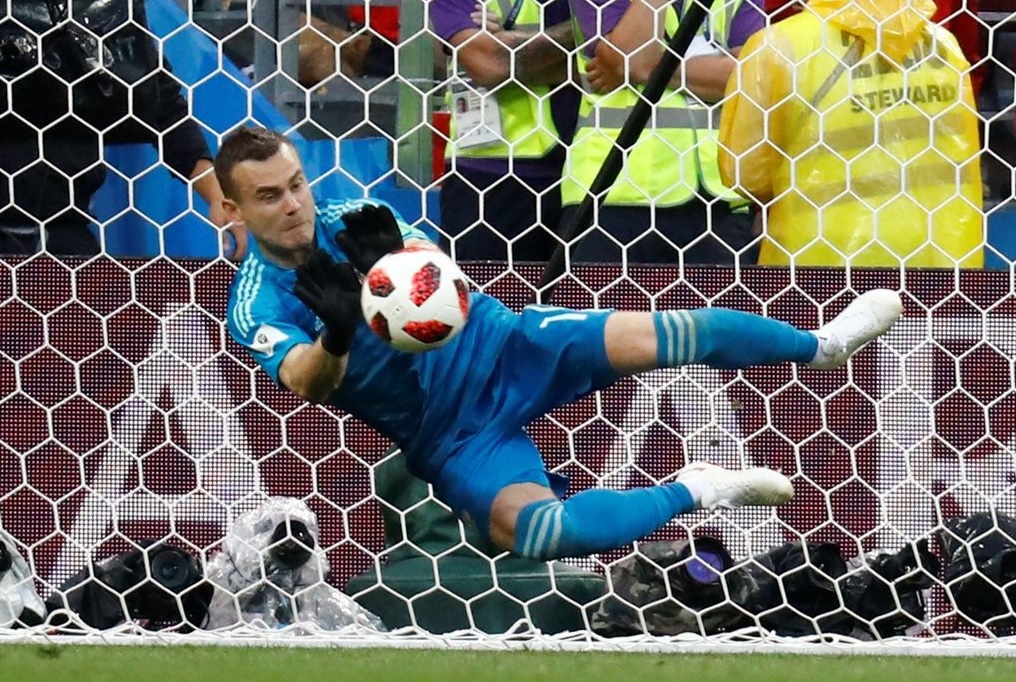 Impresa della Russia, Spagna eliminata ai calci di rigore: decisivo Akinfeev Impresa della Russia, Spagna eliminata ai calci di rigore: decisivo Akinfeev