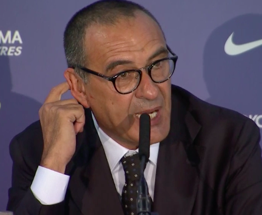 Sarri: «In vantaggio casualmente, ma vittoria meritata»