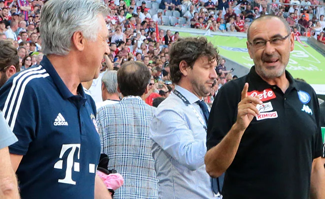 Sarri e ancelotti