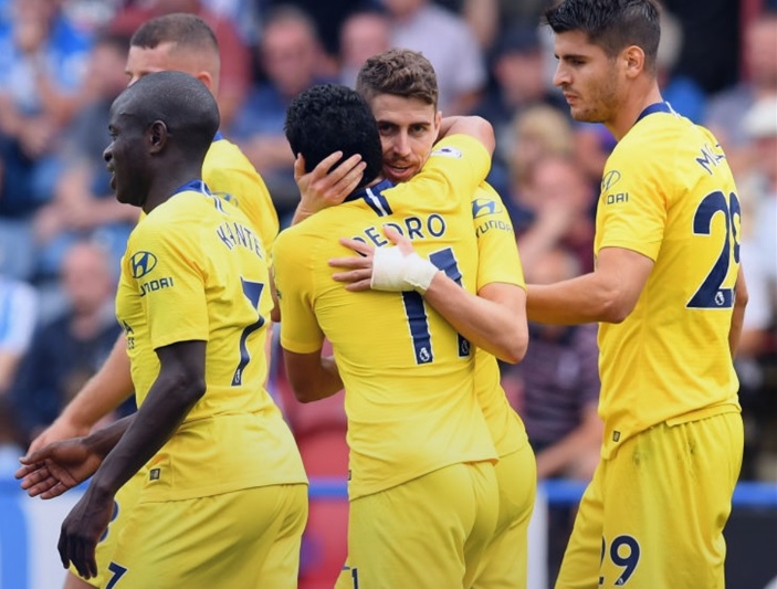 Sarri, esordio vincente in Premier: Huddersfield-Chelsea 0-3, in gol anche Jorginho
