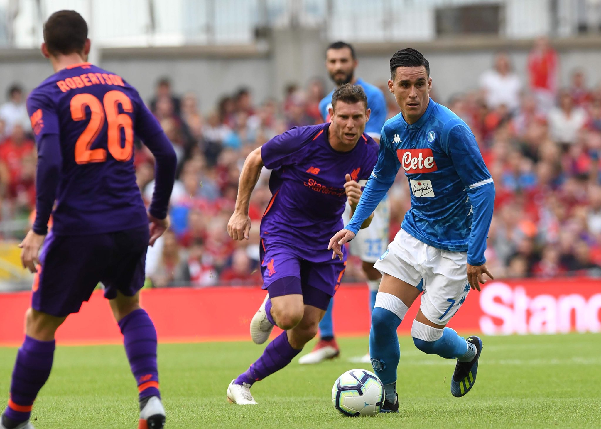 Liverpool-Napoli 5-0, dura lezione per gli azzurri di Ancelotti