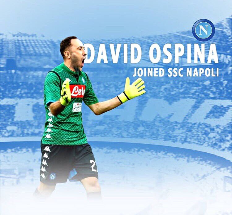 David Ospina è un calciatore del Napoli: depositato il contratto in Lega