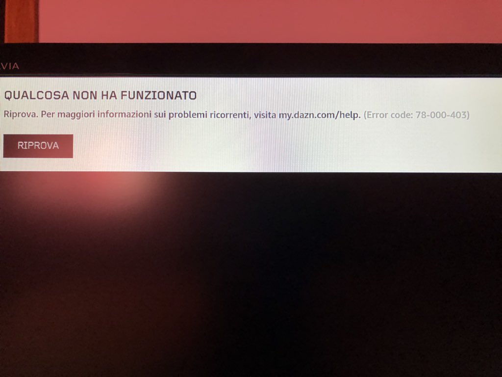 Pochi minuti all’inizio di Napoli-Milan, problemi con Dazn per molti utenti