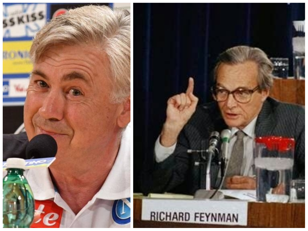 Ancelotti è come Feynman, è il positivista del calcio italiano