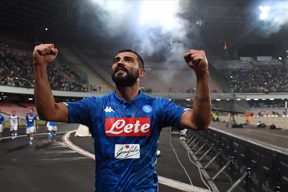 Albiol è il decimo giocatore a segno per il Napoli