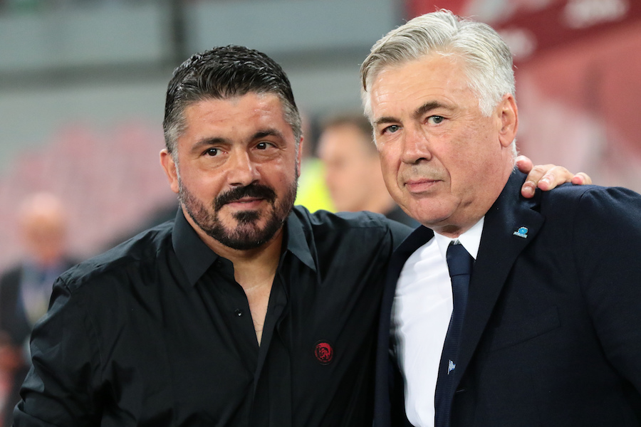 Costacurta sulle differenze tra Ancelotti e Gattuso: “Rino decide anche le mutande sotto i pantaloncini”