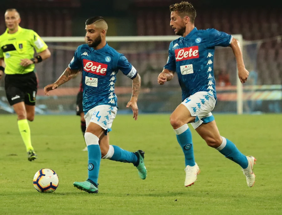 il primo Napoli senza Insigne e Mertens