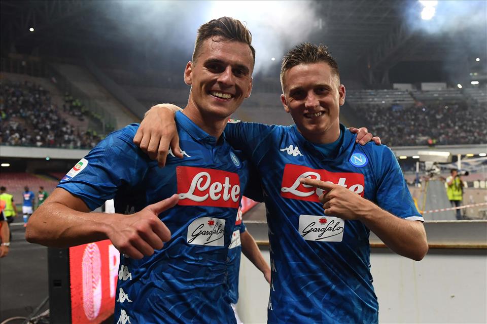 Torna Napolonia con Milik e Zielinski. 2-0 a Parma nel primo tempo