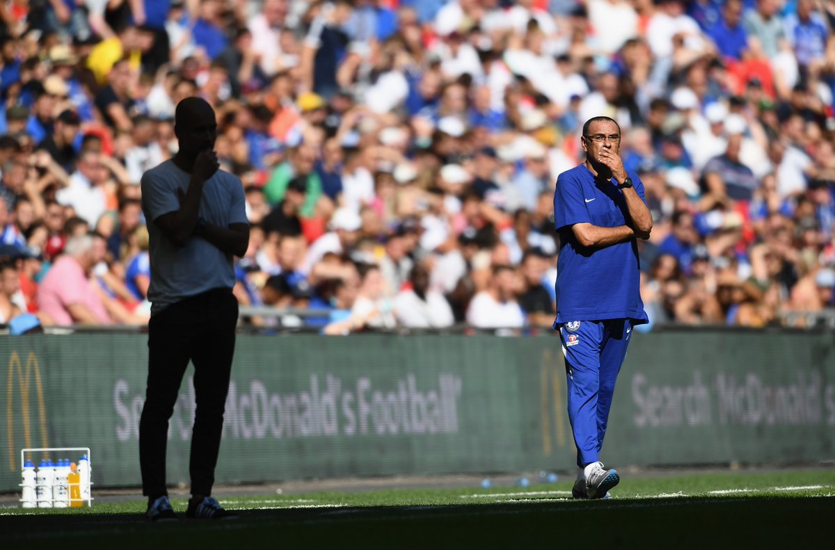 Sarri: «Sono al Chelsea da appena tre settimane e non ho mai visto sei calciatori»