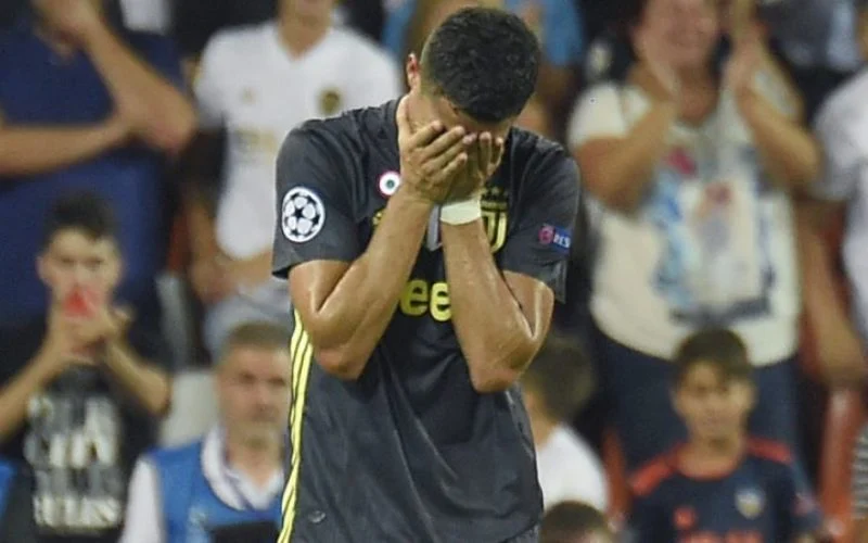 infortunio caviglia Ronaldo
