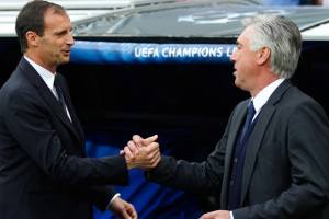Ancelotti: «Allegri intende il calcio come me, gestisce una squadra in base ai giocatori» item-thumbnail