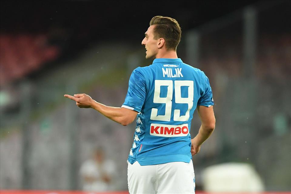 Milik, primo gol di testa; Napoli miglior attacco della Serie A