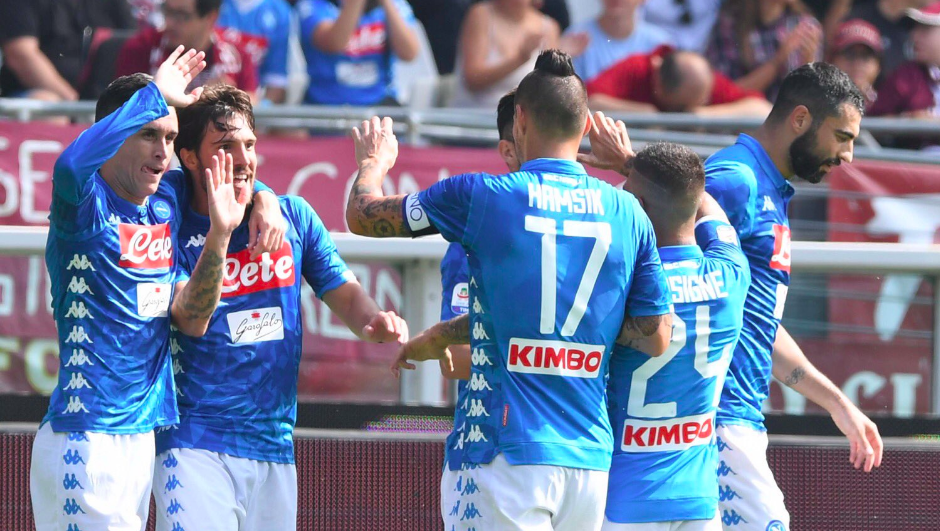 Con questa media, il Napoli chiuderebbe il campionato a 91 punti