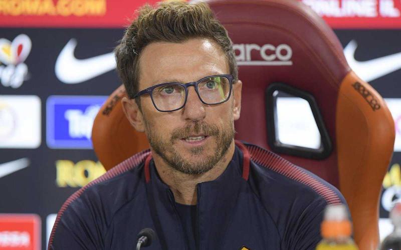 Di Francesco: «Al momento il Napoli ci è superiore, ma tutti devono aver paura della Roma»