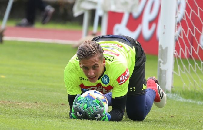 Sky: sarà Marfella il terzo portiere del Napoli