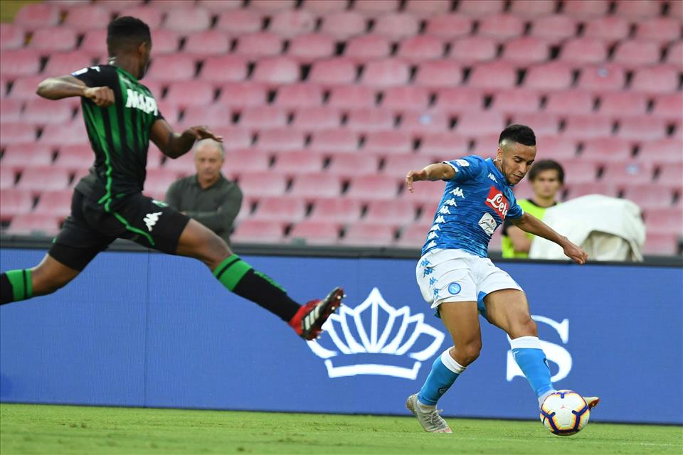 Napoli-Sassuolo: il video della partita di Ounas per spiegare il sistema di Ancelotti