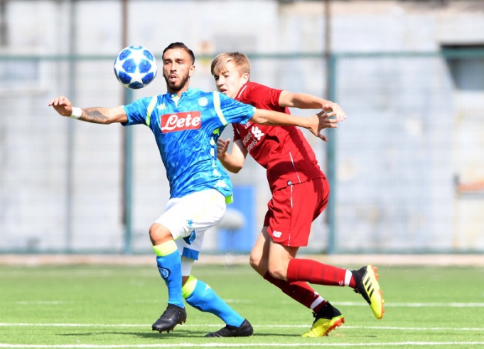 Yourh League, Napoli-Liverpool 1-1: Gaetano trova il pareggio al 94esimo Yourh League, Napoli-Liverpool 1-1: Gaetano trova il pareggio al 94esimo
