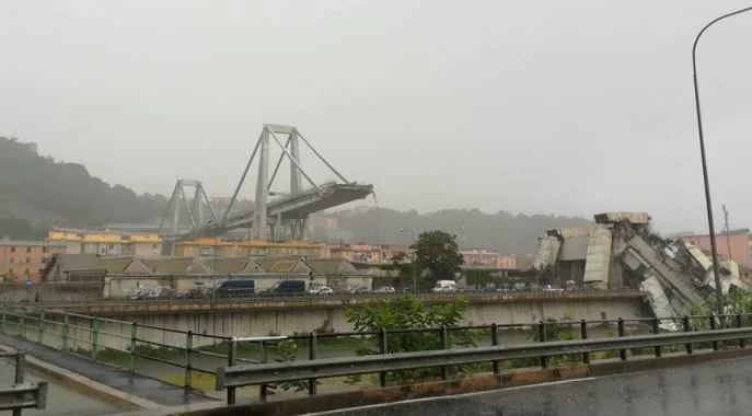 ponte morandi camionista
