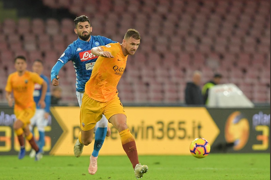 Primo pareggio in campionato, continua il sortilegio al San Paolo contro la Roma Primo pareggio in campionato, continua il sortilegio al San Paolo contro la Roma