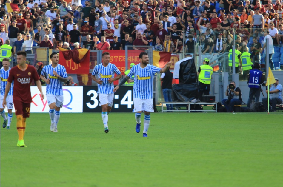 Roma, clamoroso tonfo: la Spal vince per 2-0 all’Olimpico