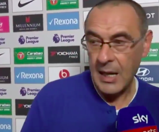 Sarri: «Il mio futuro? Chiedete al Chelsea. In settimana avevo buone sensazioni»