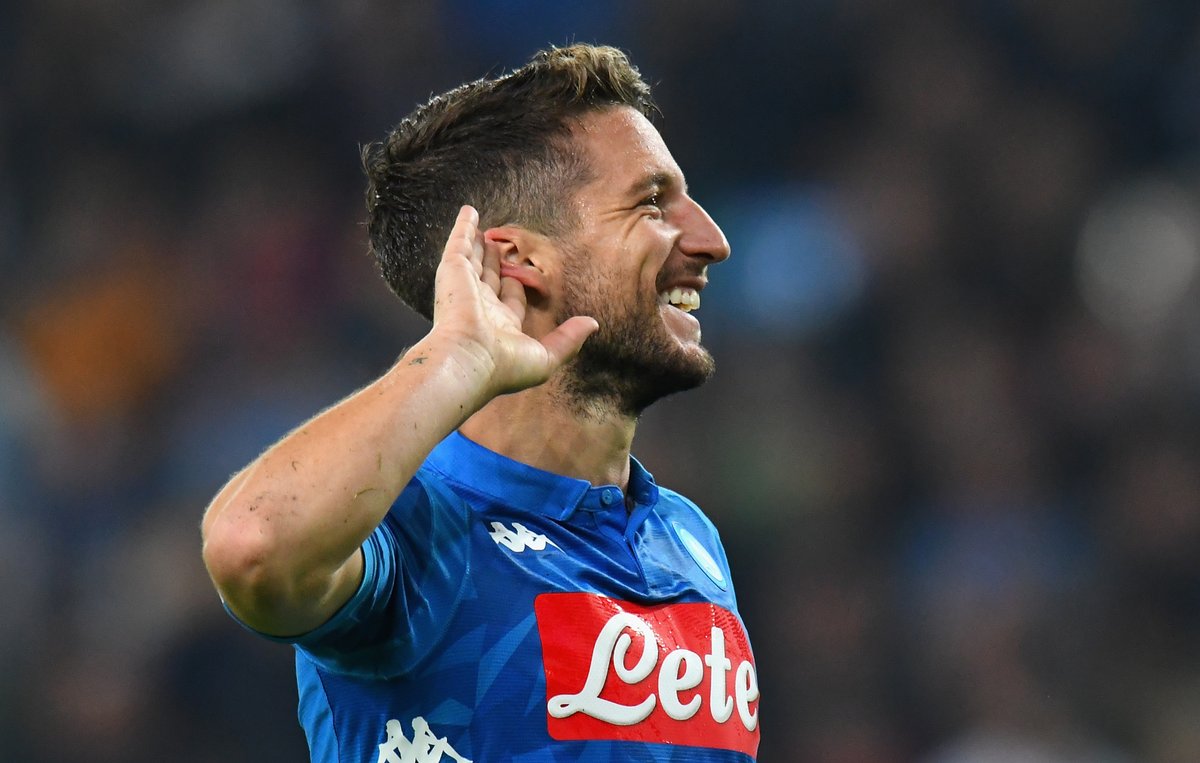 Napoli-Empoli 5-1, a segno Insigne, Mertens (tripletta) e Milik