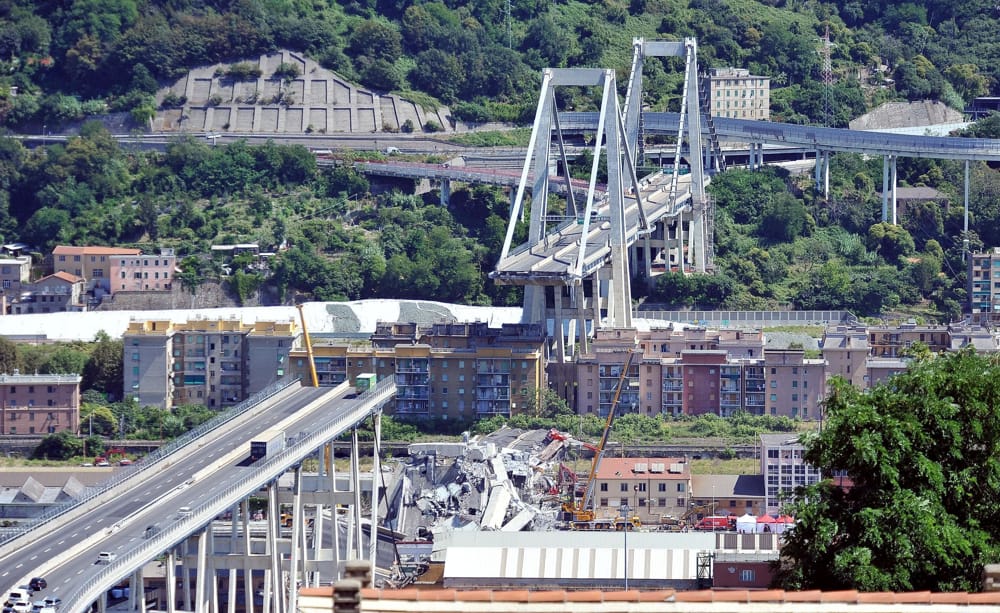 Ponte Morandi: i sensori tranciati entrano ufficialmente nell’inchiesta sul crollo