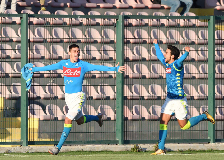 Youth League: Gaetano show, Napoli-Stella Rossa 5-3