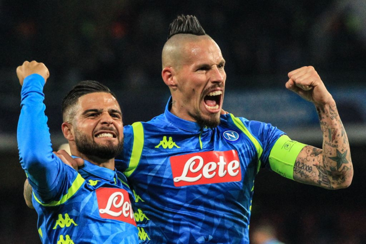 Napoli-Lazio: Hamsik non convocato, nemmeno Younes