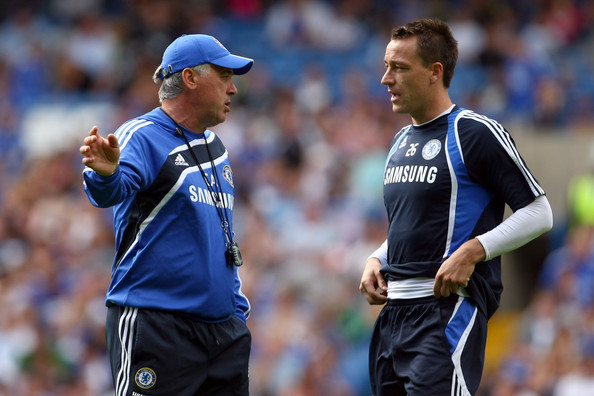 John Terry: «Ancelotti sa gestire gli uomini e sa adattarsi» John Terry: «Ancelotti sa gestire gli uomini e sa adattarsi»