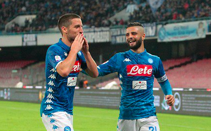 Mertens supera Careca, Napoli miglior attacco della Serie A Mertens supera Careca, Napoli miglior attacco della Serie A