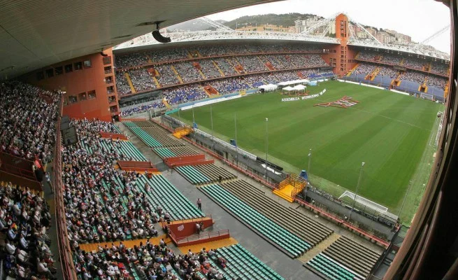 Lo stadio di Genova genoa sampdoria