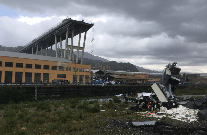 Secondo un dirigente Spea il Ponte Morandi potrebbe essere crollato per il cedimento di un cassone