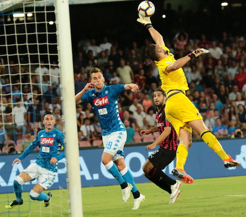Donnarumma, Hamsik e Gervinho i top di giornata Donnarumma, Hamsik e Gervinho i top di giornata