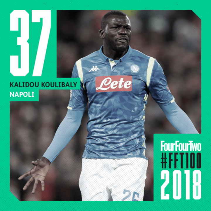 FourFourTwo, i migliori del 2018: Koulibaly 37°, Mertens 35°