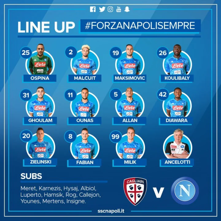 Cagliari-Napoli