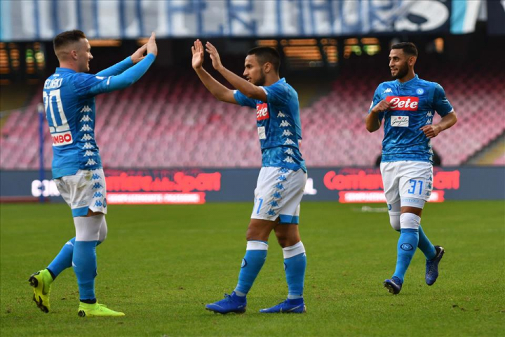 Milik e Ounas animano il ballo dei debuttanti prima di Liverpool