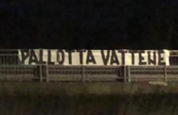 Roma tappezzata di striscioni: “Pallotta vattene”